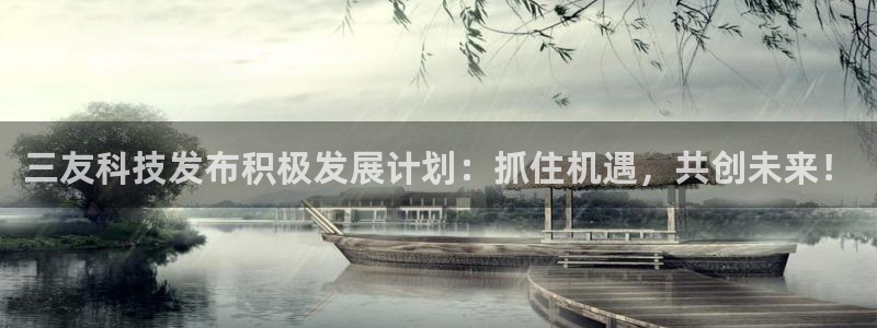 三友科技发布积极发展计划：抓住机遇，共创未来！