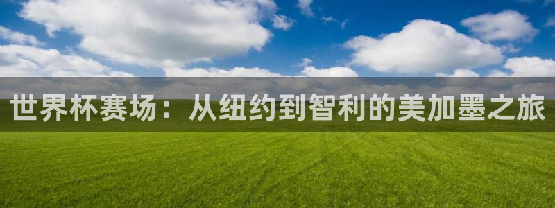 世界杯赛场：从纽约到智利的美加墨之旅